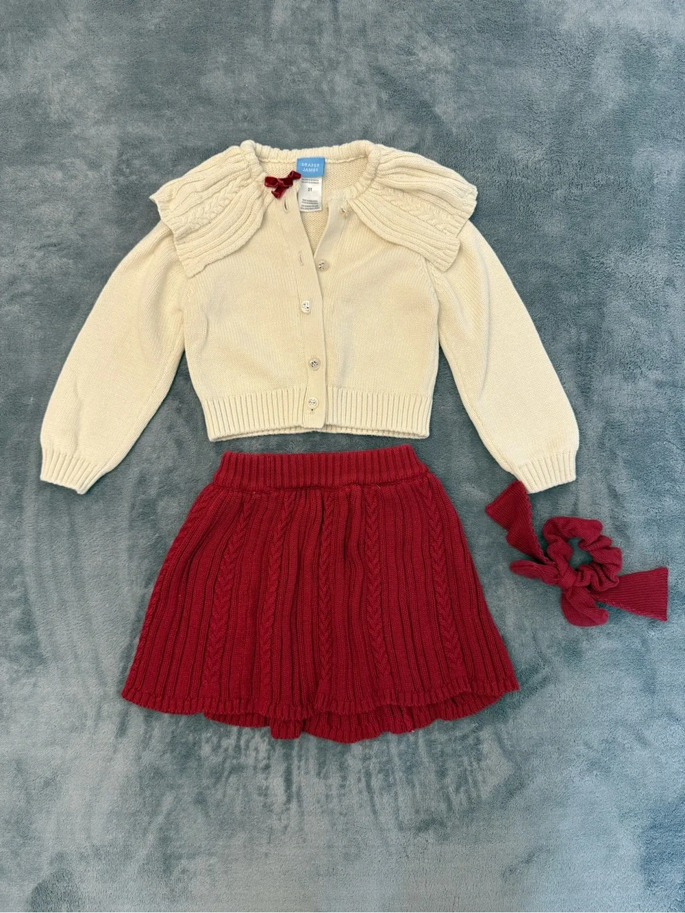 Draper James Cardigan and Skirt
